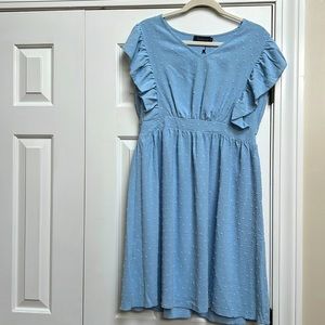 NWT baby blue dress with cute details